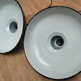 Pair of industrial lamps