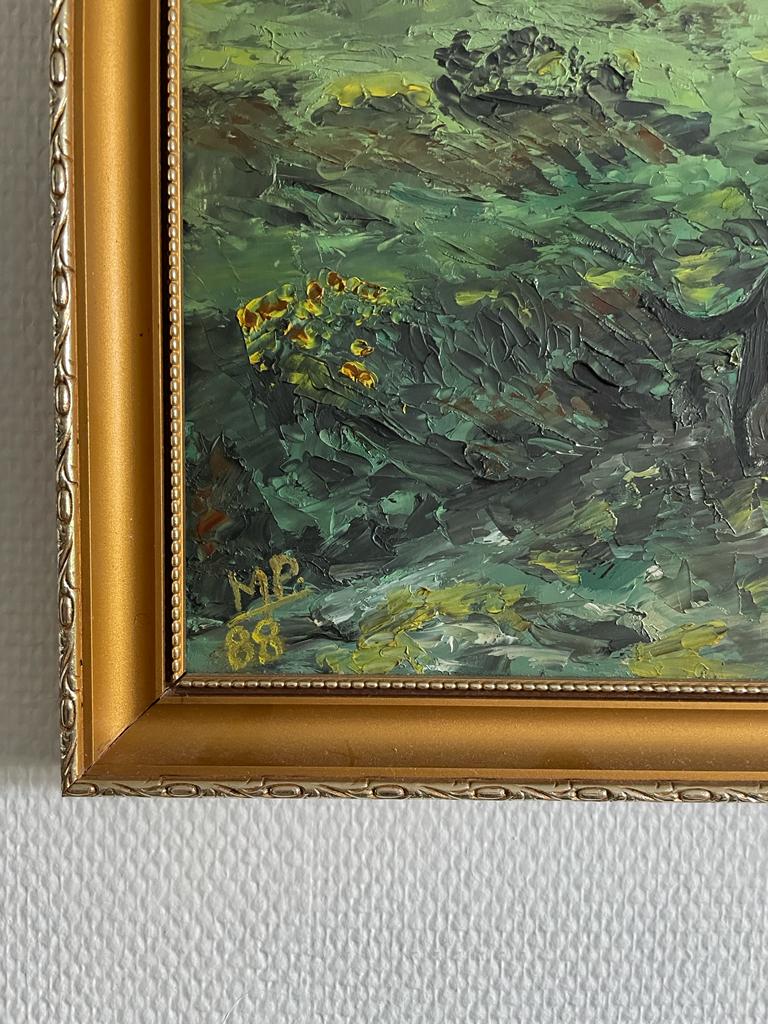 Basque Shepherd oil on panel