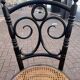 Chaise bistrot ancienne Fischel