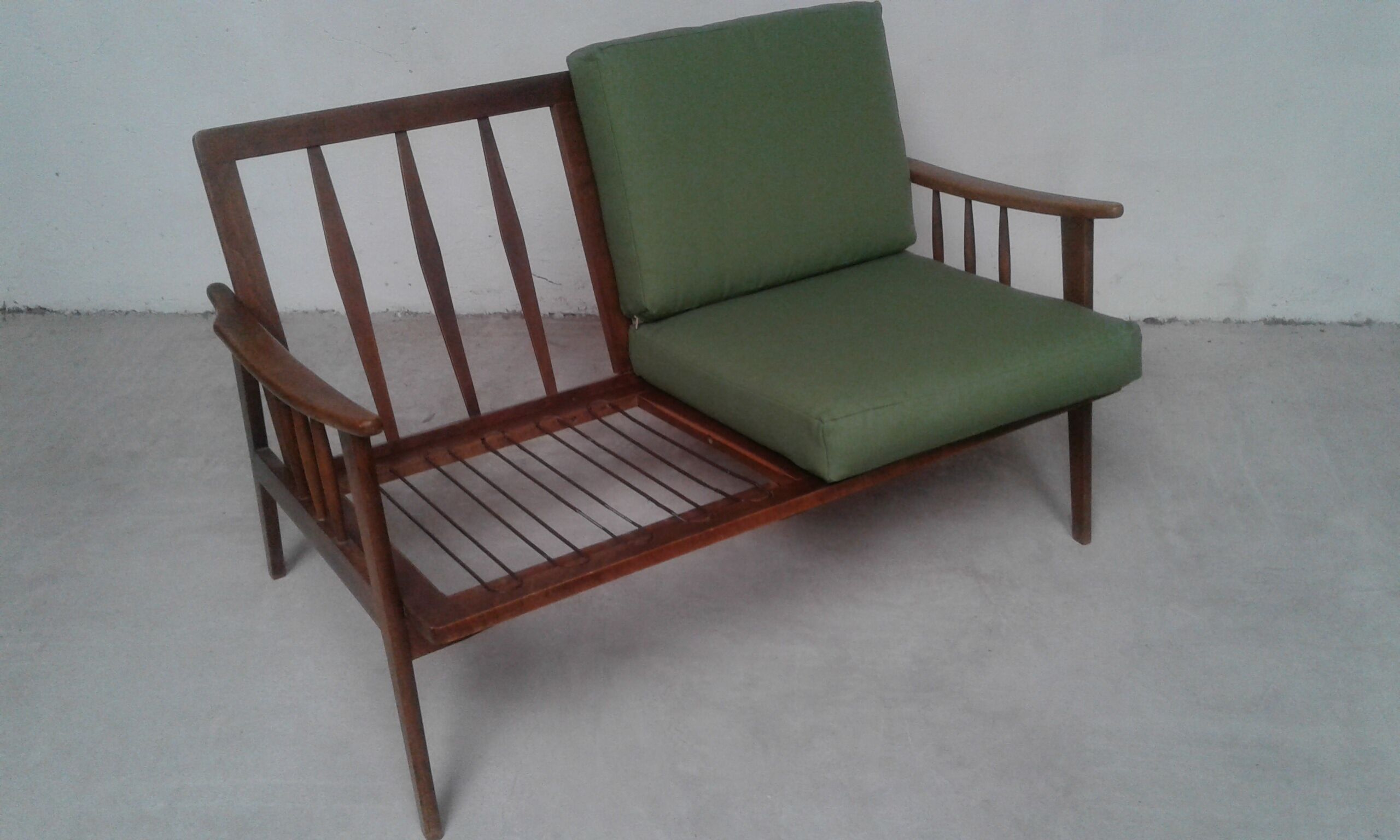 Sofa seat 2 places 60s vintage
