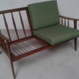 Sofa seat 2 places 60s vintage