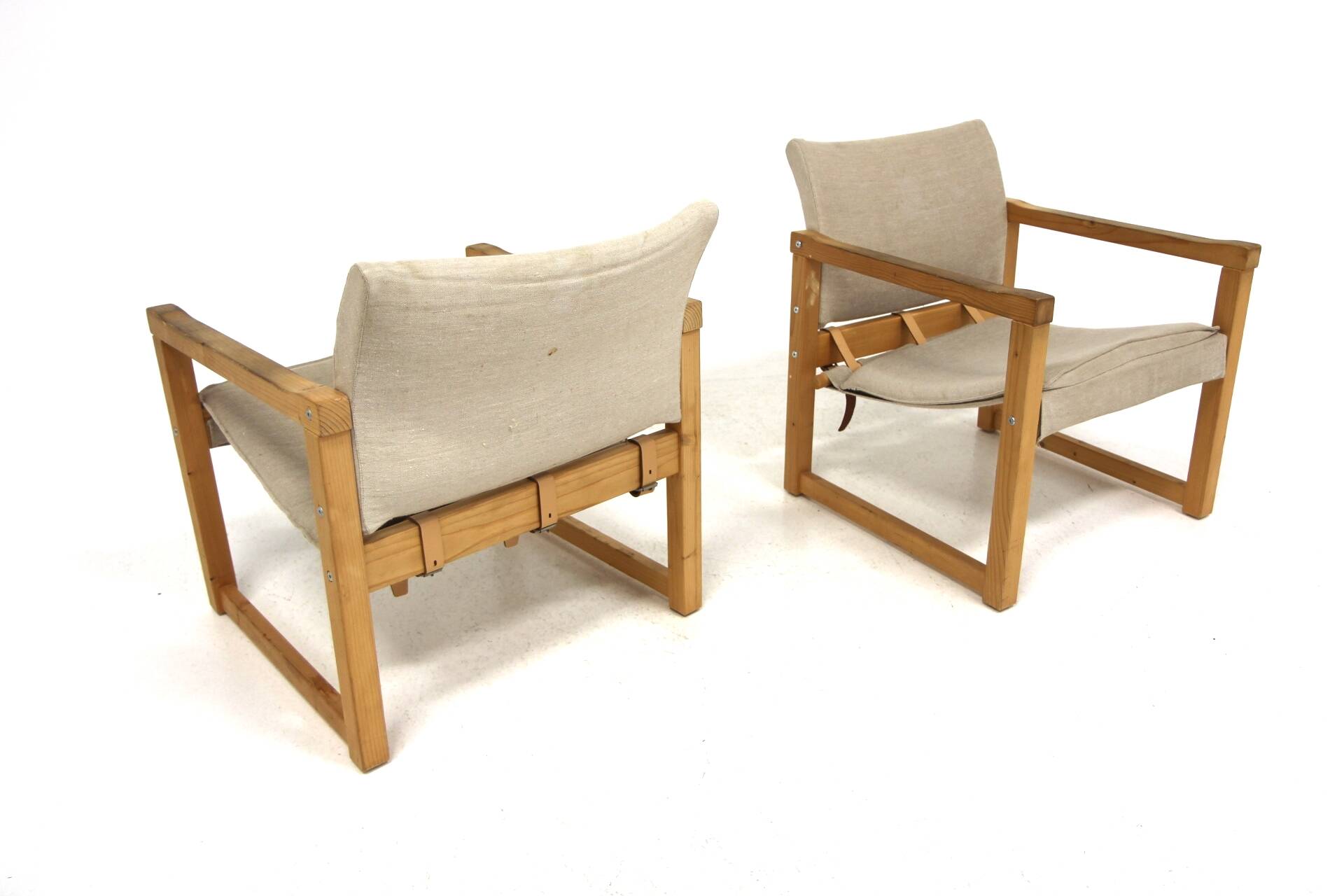 Set of 2 vintage "Diana" armchairs, Karin Mobring, Möbel-Ikea, 1970s