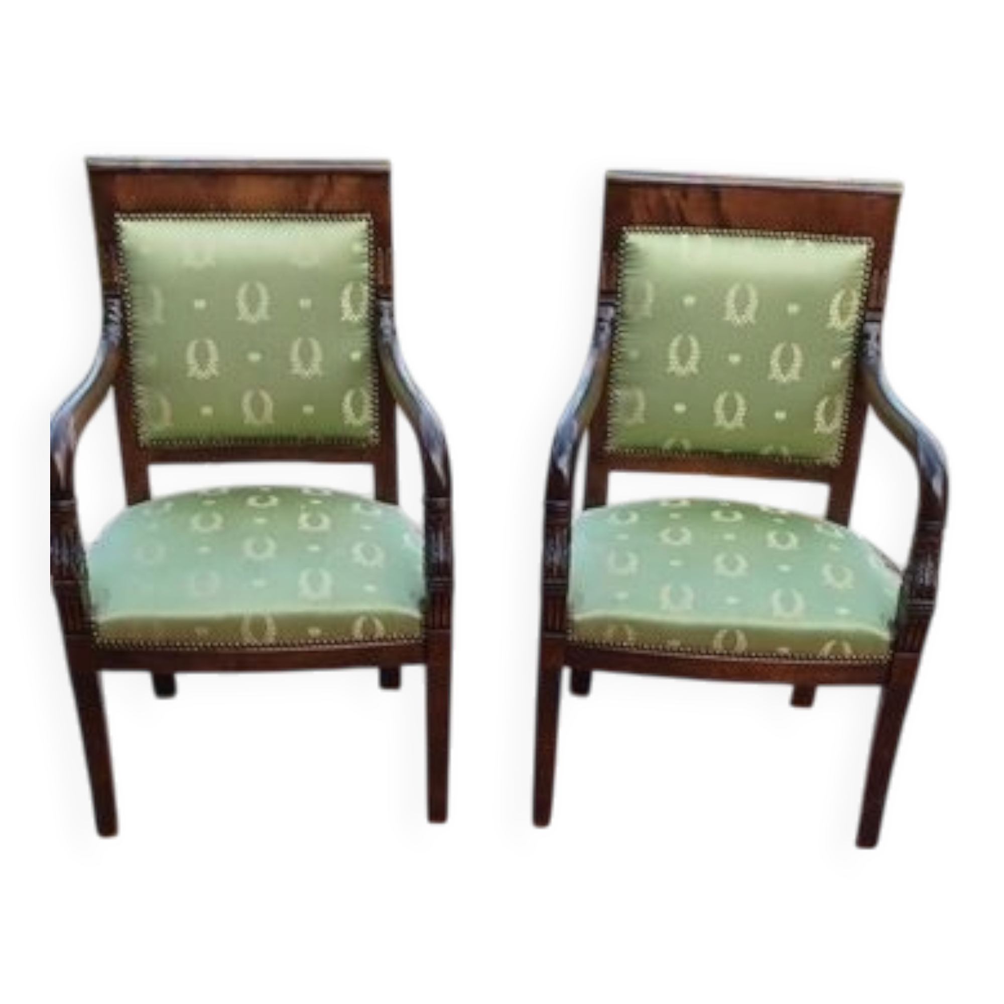 Fauteuils style empire