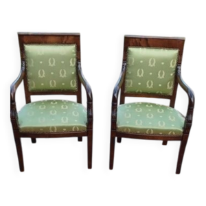 Fauteuils style empire