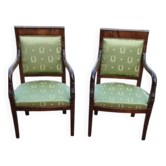 Fauteuils style empire