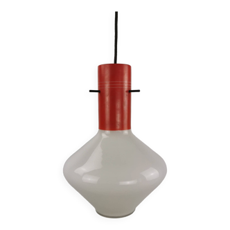 Italian hanging lamp glass by Targetti Sankey