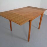 Extendable Teak Dining Table, Denmark, 1960s
