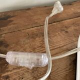 Vintage Table Lamp White Space Age Look Massive 90's design