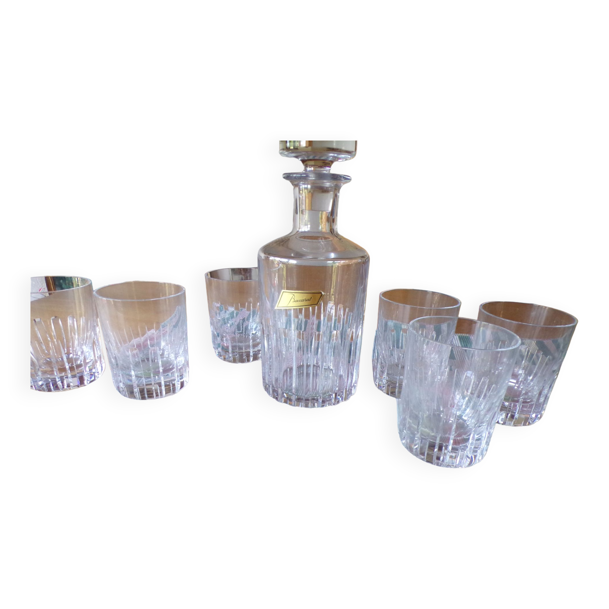 Crystal Baccarat whisky service