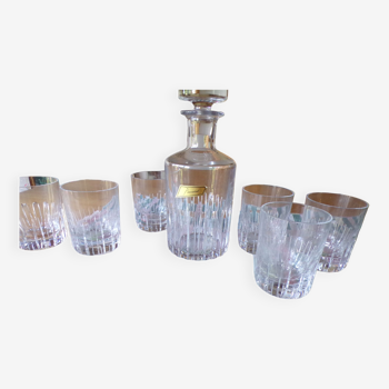 Crystal Baccarat whisky service
