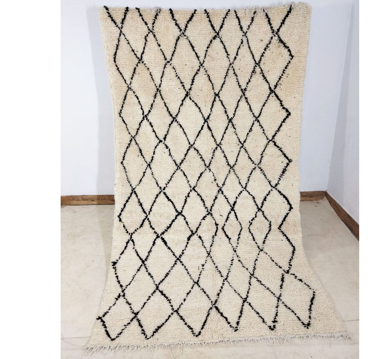 Moroccan Berber rug Beni Ourain 255x150cm