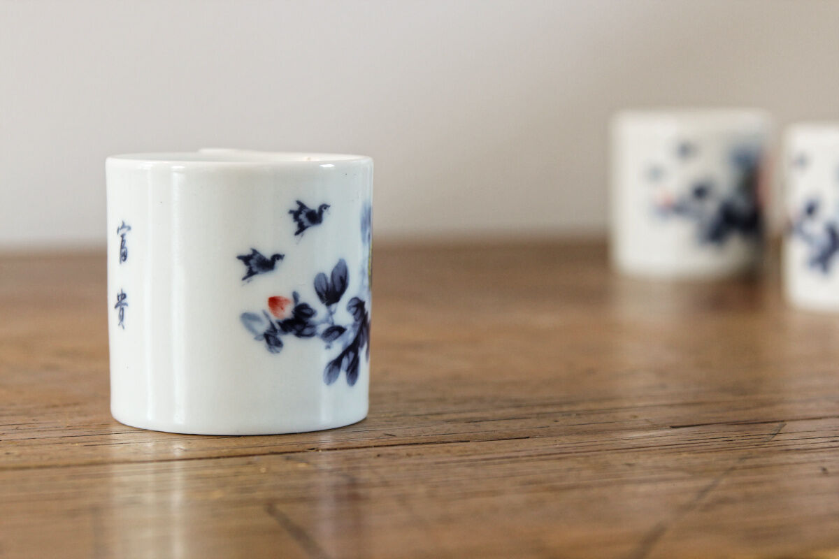 Vintage coffee service, China