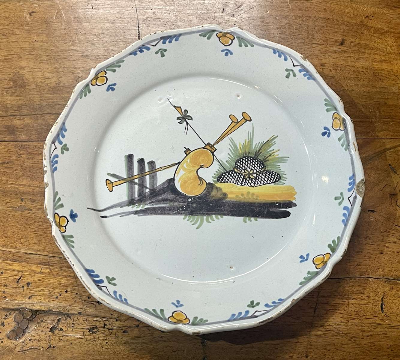 Revolutionary plate of the eighteenth