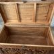 Large chinese chest, carved camphor wood. 1st half of the XXth century