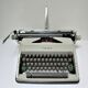 typewriter Olympia metal large cart A3 years 60