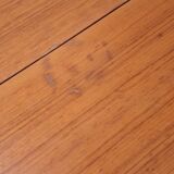 Round extendable teak table 1970