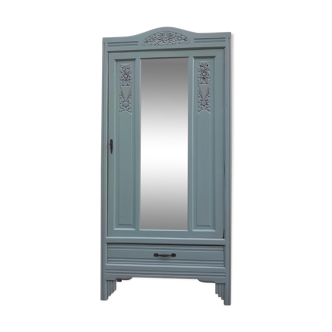 Armoire parisienne vert jade art déco