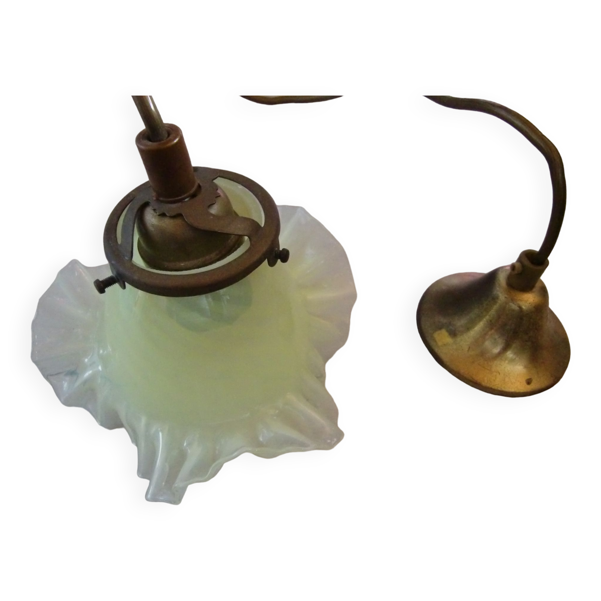 Frou-frou ceiling lamp