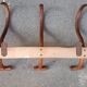 Curved wood bistro coat rack