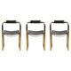 3 fauteuils