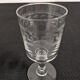 Series of 14 vintage art deco style foot glasses