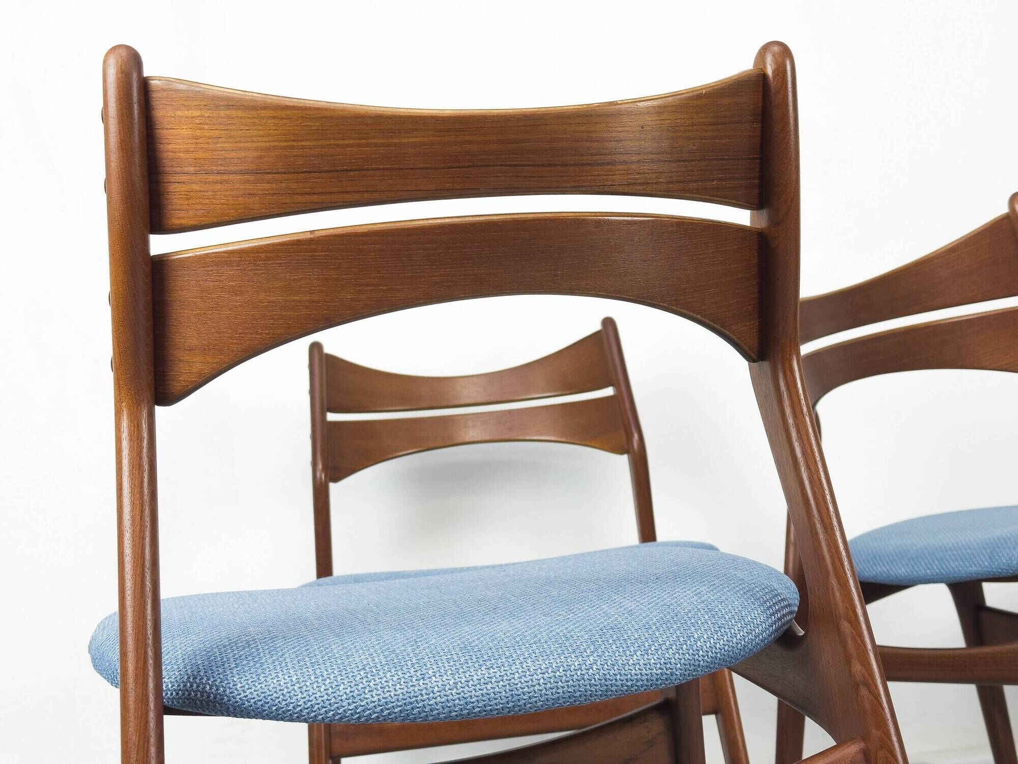 Set of 6 Teak Dining Chairs by Erik Buch for Chr. Christensens Møbelfabrik