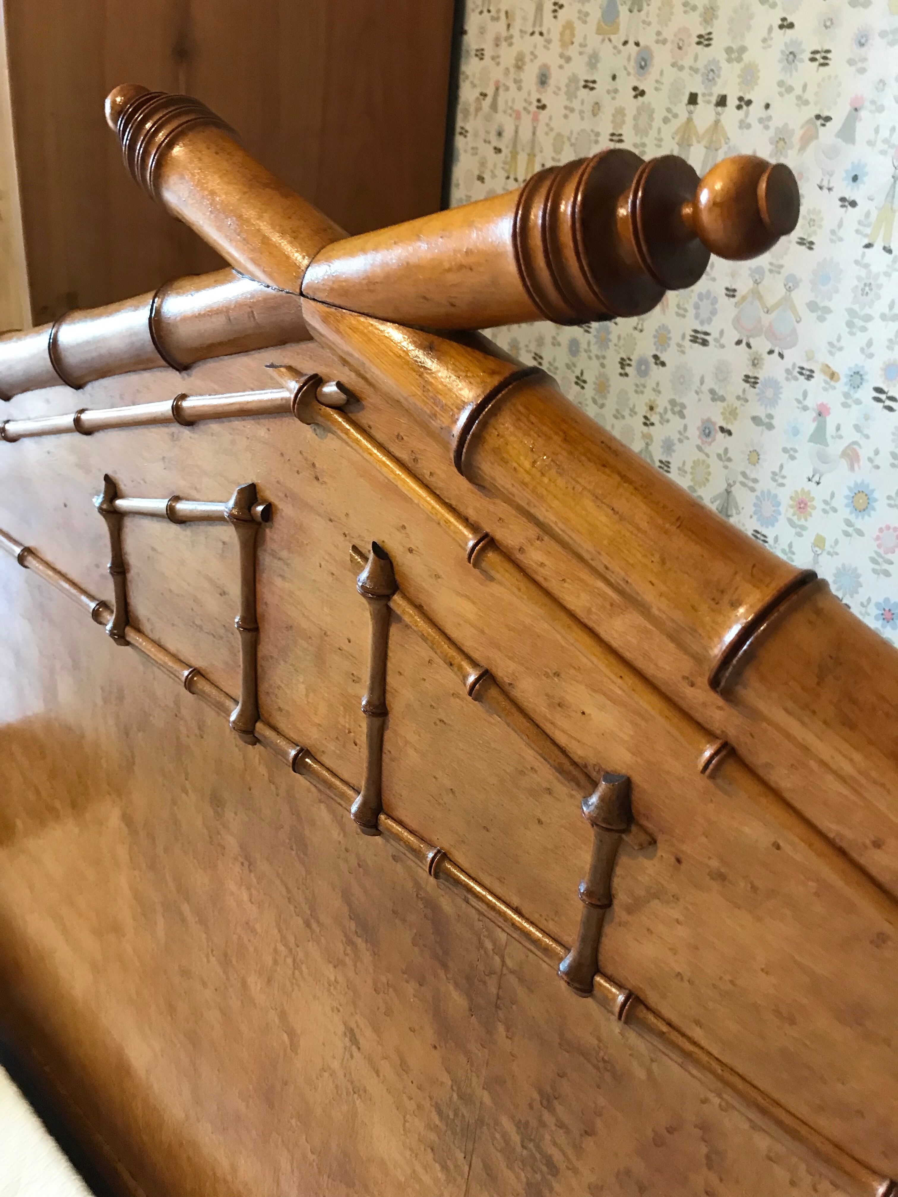 Bed bamboo collection circa 1870 Napoleon III