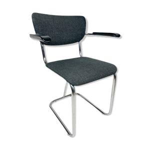 Chaise en porte-à-faux grise