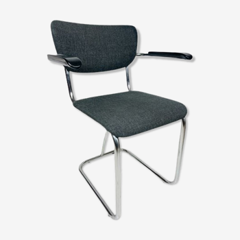 Grey cantilever chair