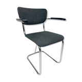 Grey cantilever chair