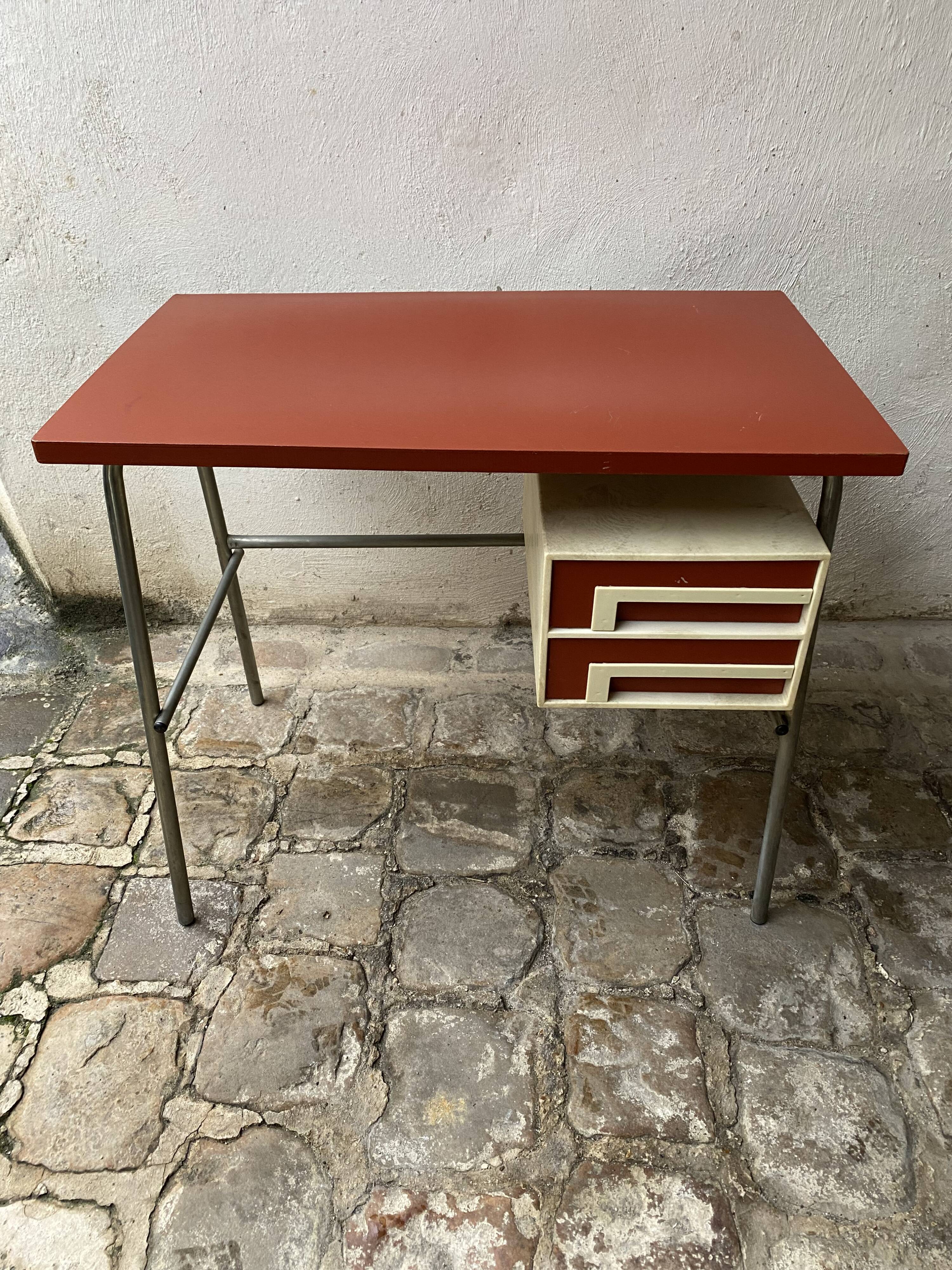 Small office 1960? Wood, metal and plastic