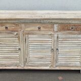 Buffet en bois blanc