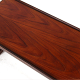Vintage retro coffee table bench in Danish teak 60s 70s