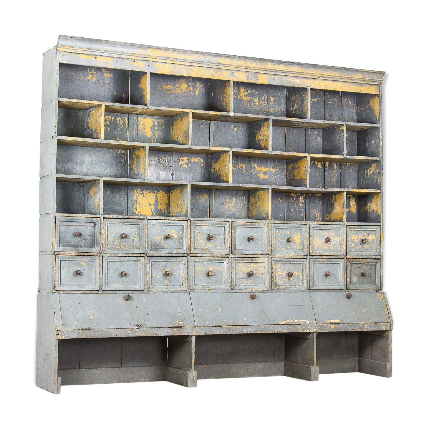 Big antique workplace cabinet