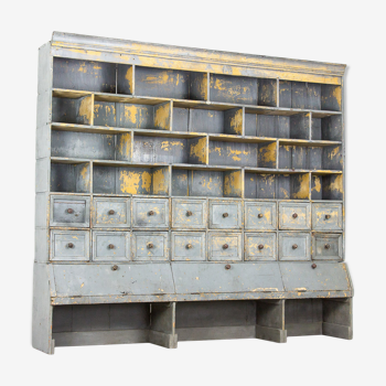 Big antique workplace cabinet