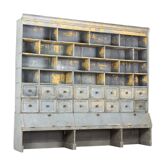 Big antique workplace cabinet
