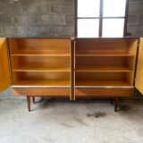 Set 2 vintage buffets lacquered wood