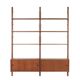 Teak modular shelving unit, Danish design, 1960s, made in Denmark