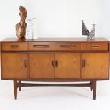 Buffet Fresco G-Plan vintage en teck massif