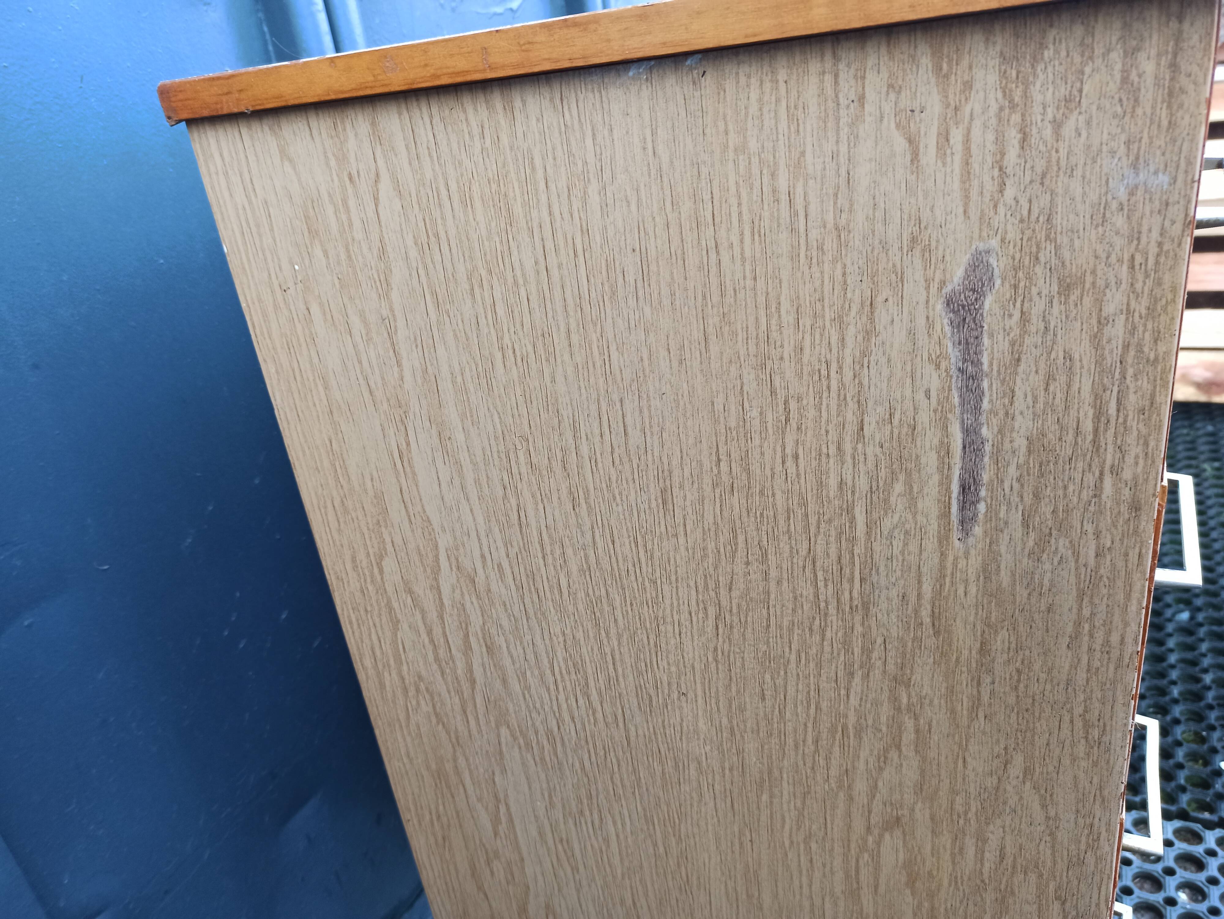 Commode 4 tiroirs des années 50