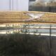 Gold and silver, mirrored early twentieth, 123 x 82 cm