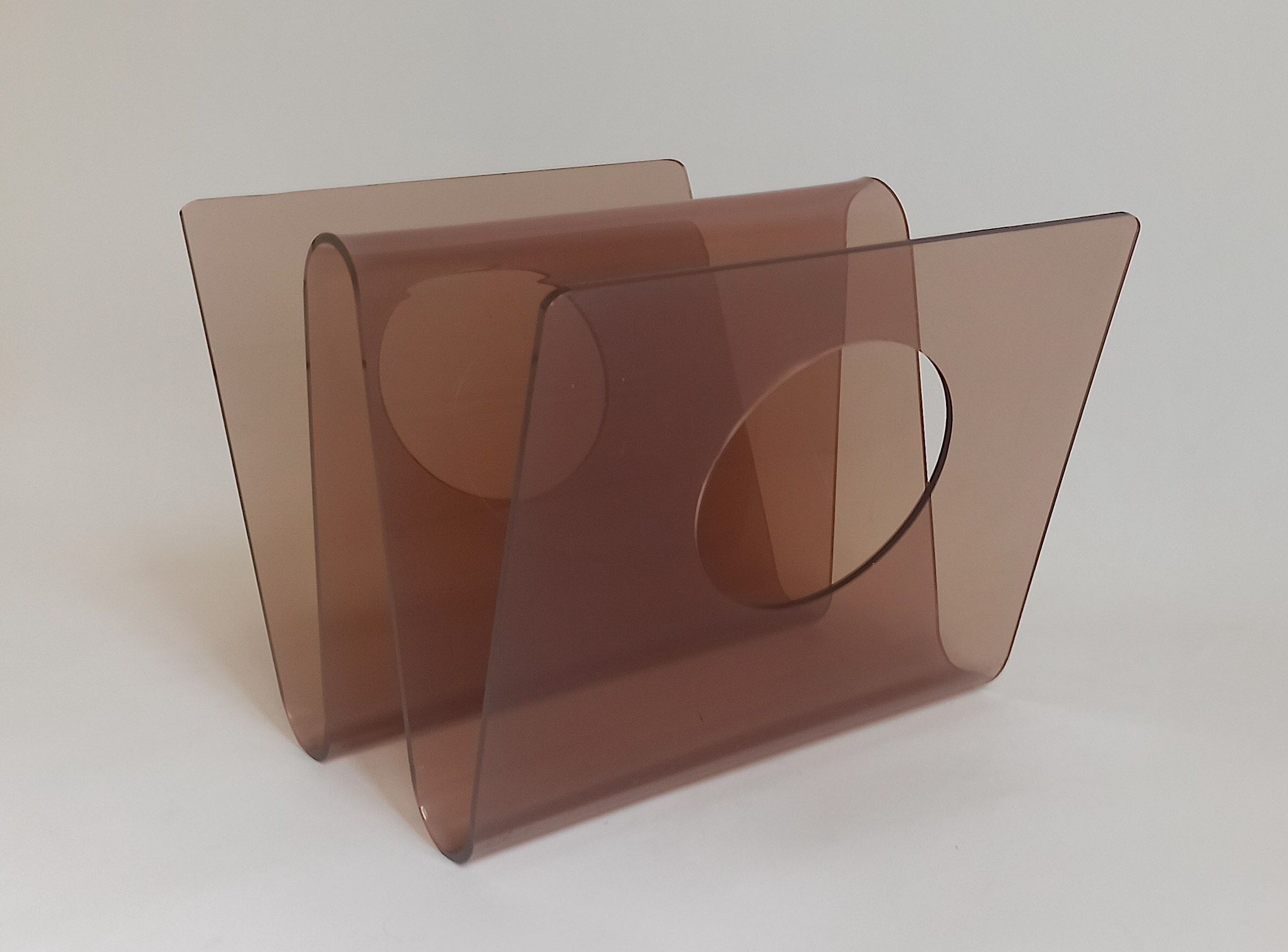 Michel Dumas magazine rack for Roche Bobois 70s