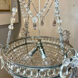 Louis XVI basket chandelier