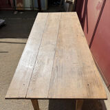 Table de ferme en chêne