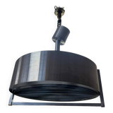 Brushed steel suspension