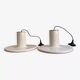 Pair of Pendolita pendant lights by LITA. 1970. Space age.
