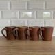 Lot de 4 tasses artisanale en céramique