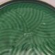 Set of green trivets Sarreguemines – Vintage ceramic