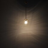 Hanging lamp Kamenický Šenov, 1970