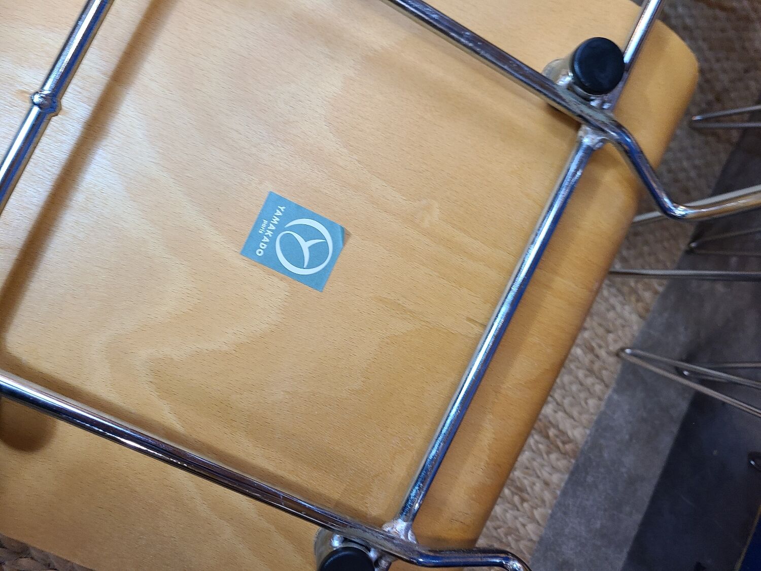 Suite de 6 chaises empilables Yamakado "Cocotte" - circa 1990